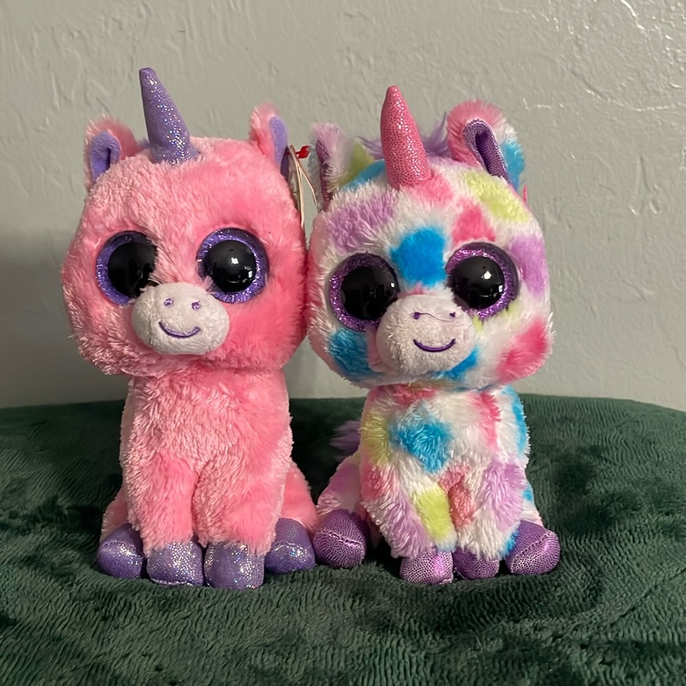 Unicorn beanie boo’s